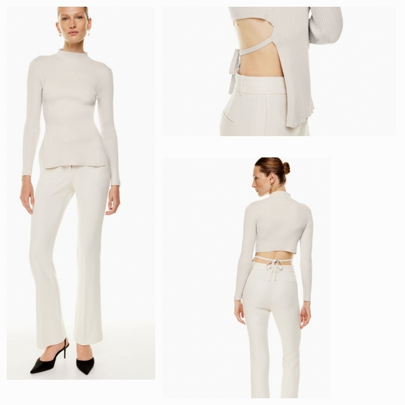 Aritzia sculpt knit size small sweater - Picture 4 of 6